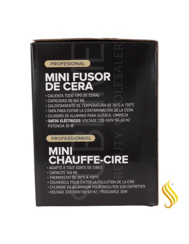 Albi Mini Fusor De Cera R&J Black Elite Edit Limi 165 ml (2819E)